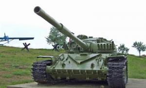 Open air exhibition of military equipment in Temryuk